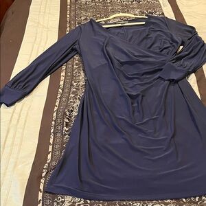 Ralph Lauren Blue Label Navy Long Sleeve Dress